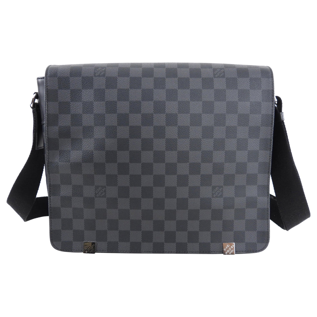 Louis Vuitton Damier Graphite District MM Messenger Bag