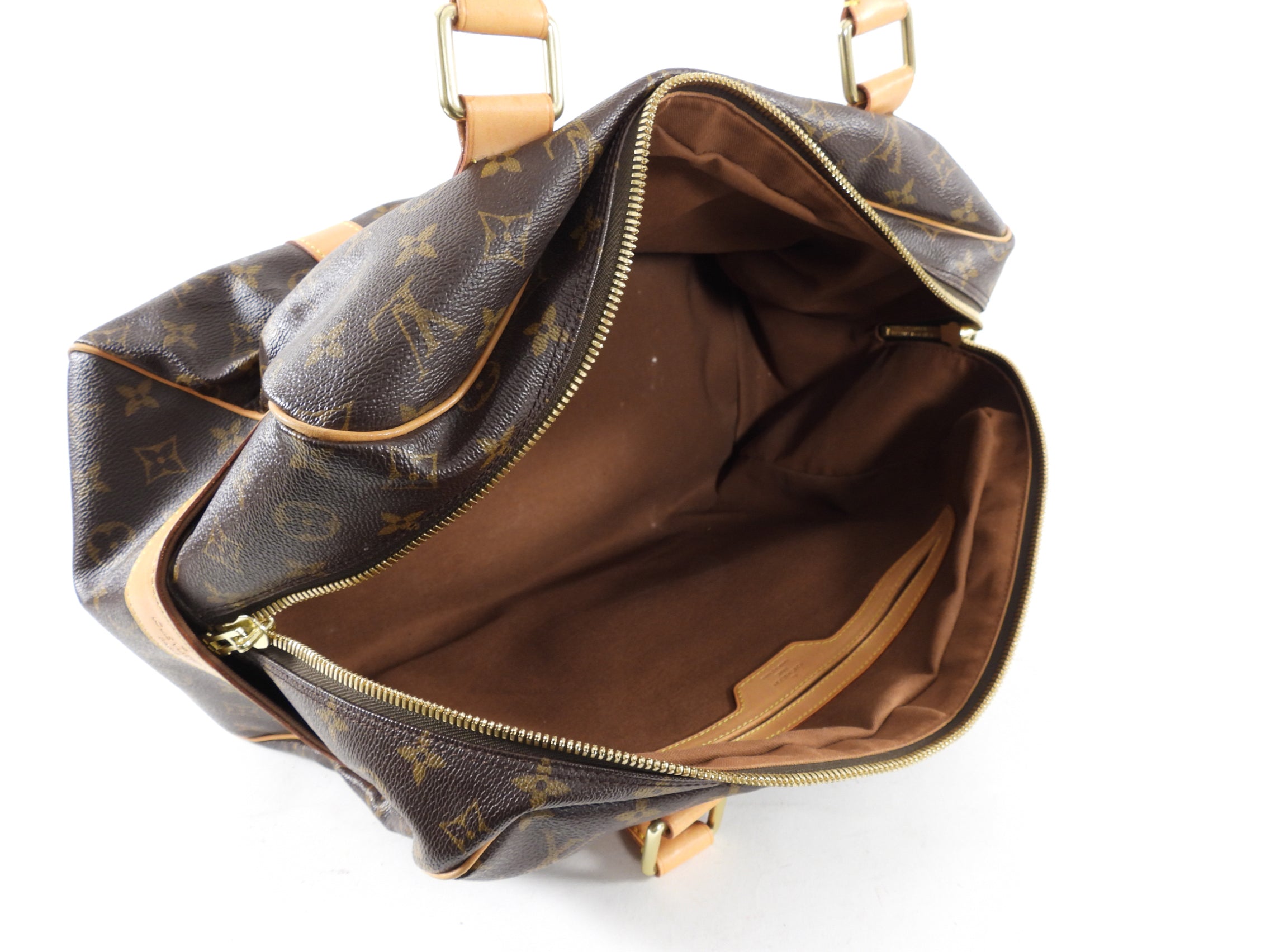 Louis Vuitton Monogram Canvas Carryall Duffle Bag