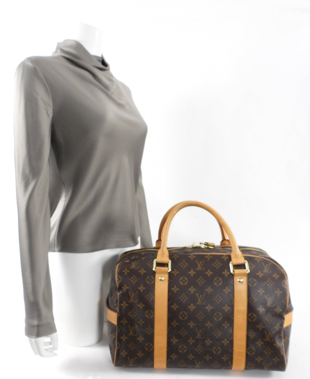 Louis Vuitton Monogram Canvas Carryall Duffle Bag