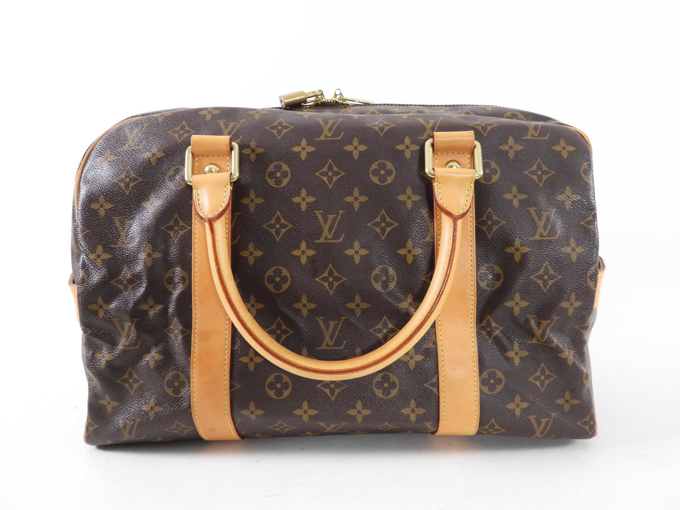 Louis Vuitton Monogram Canvas Carryall Duffle Bag