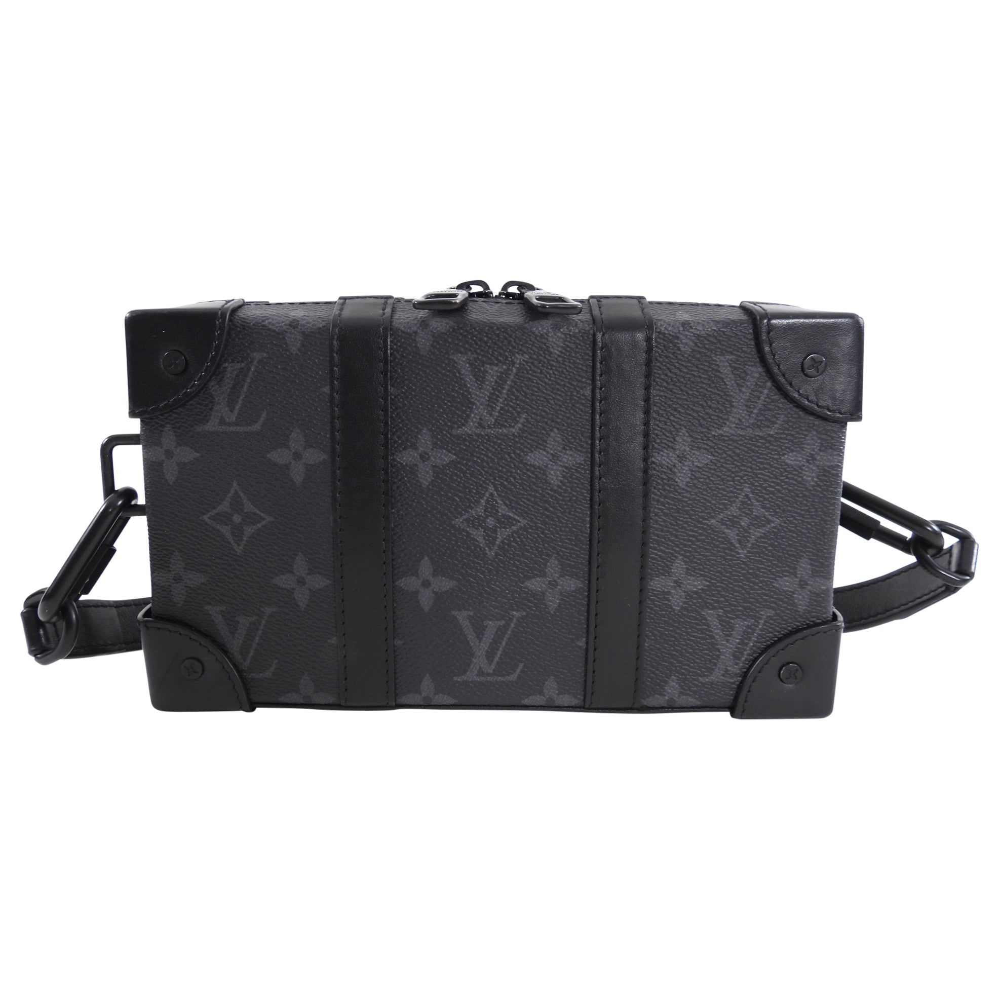 Louis Vuitton Black Monogram Eclipse Trunk Wallet Crossbody