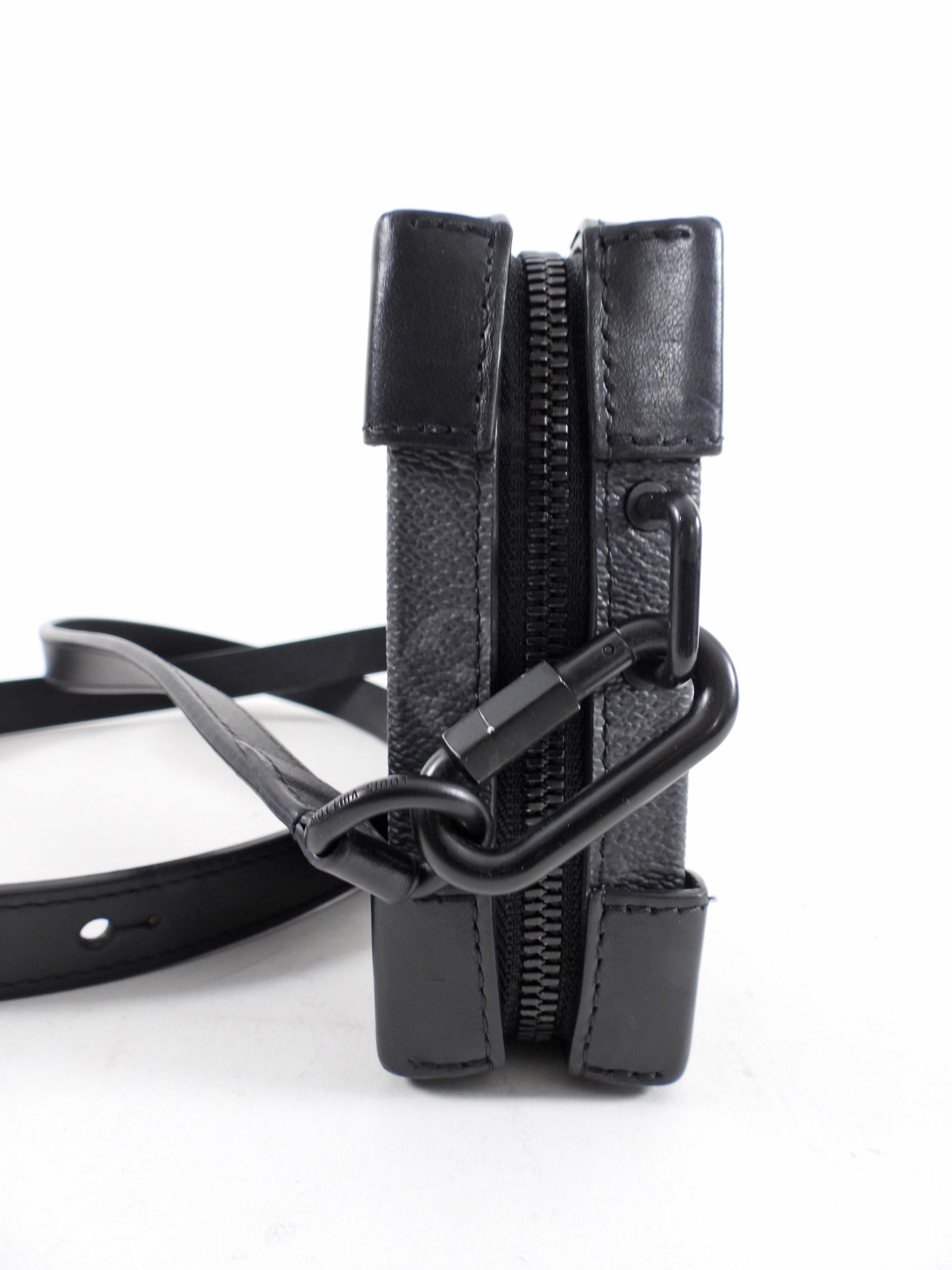 Louis Vuitton Black Monogram Eclipse Trunk Wallet Crossbody