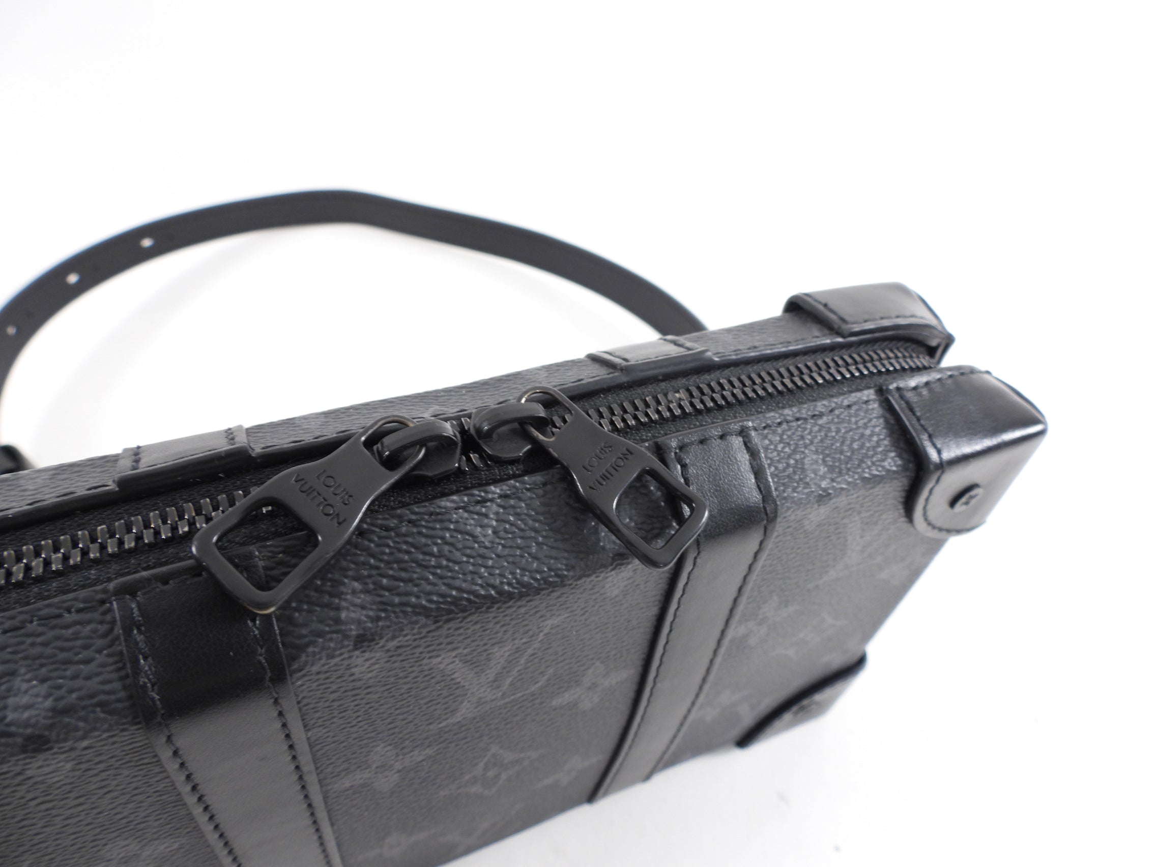 Louis Vuitton Black Monogram Eclipse Trunk Wallet Crossbody