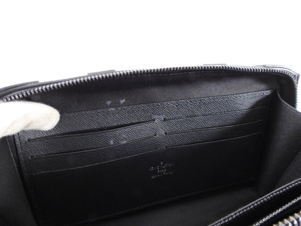Louis Vuitton Black Monogram Eclipse Trunk Wallet Crossbody