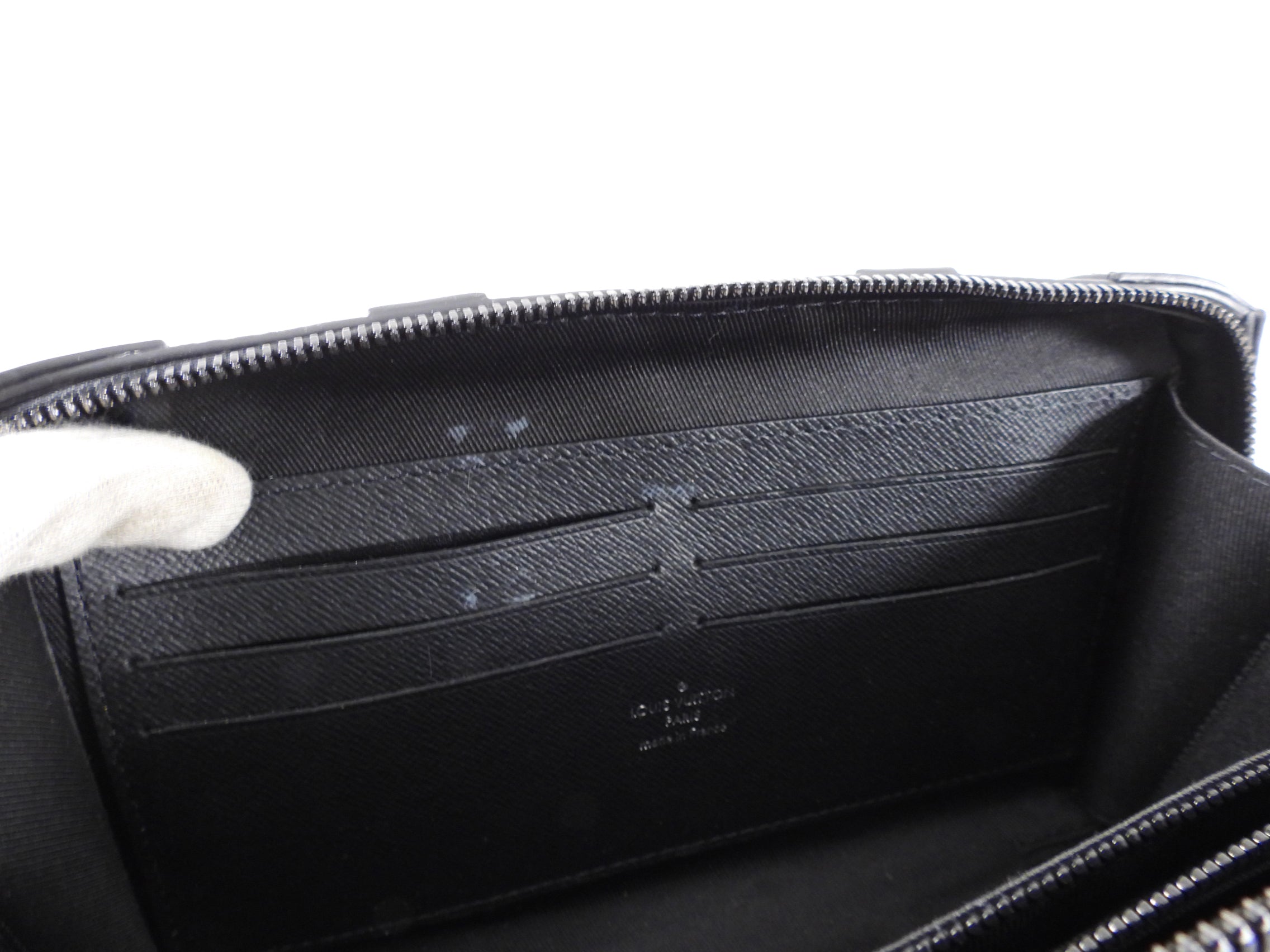 Louis Vuitton Black Monogram Eclipse Trunk Wallet Crossbody