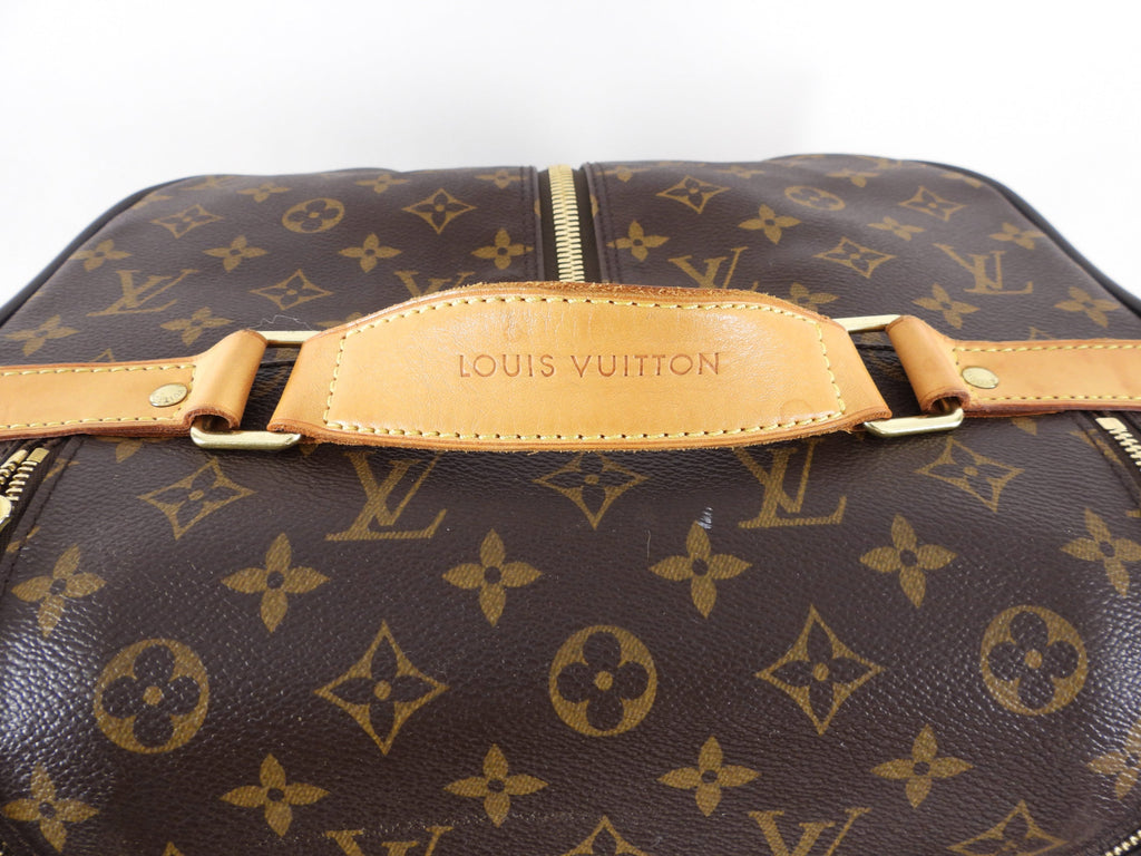 Louis Vuitton Eole 60 Monogram Rolling Luggage Travel Duffle Bag