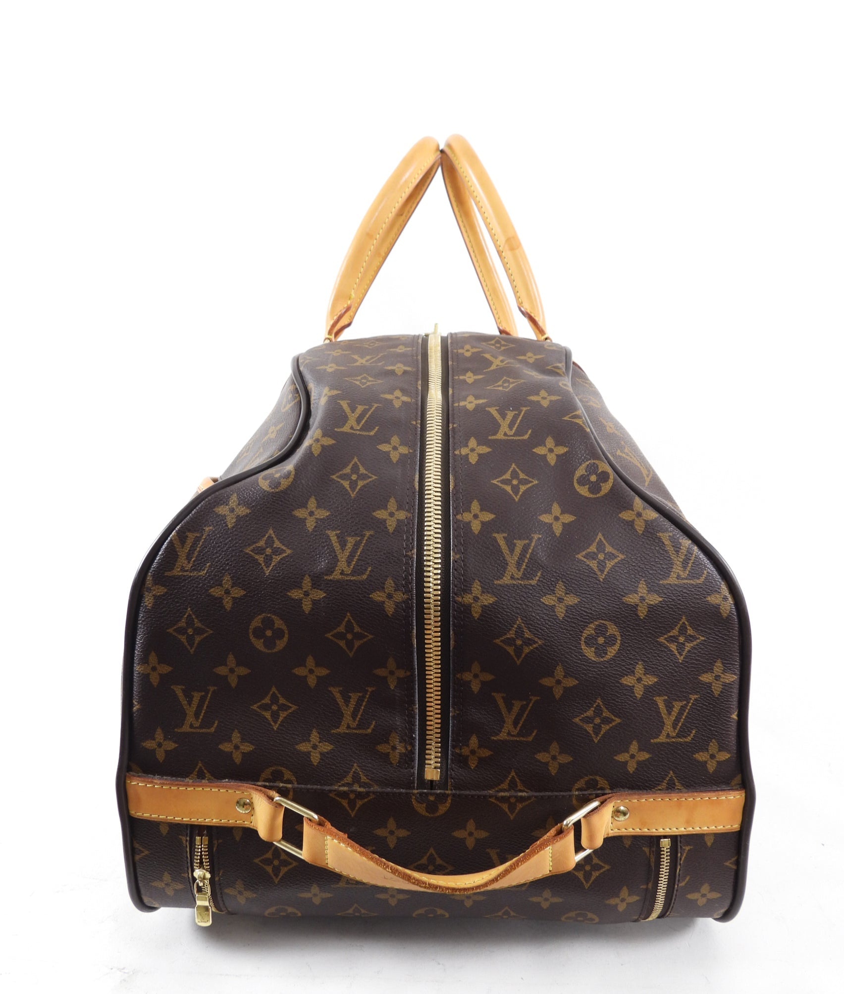 Louis Vuitton Eole 60 Monogram Rolling Luggage Travel Duffle Bag