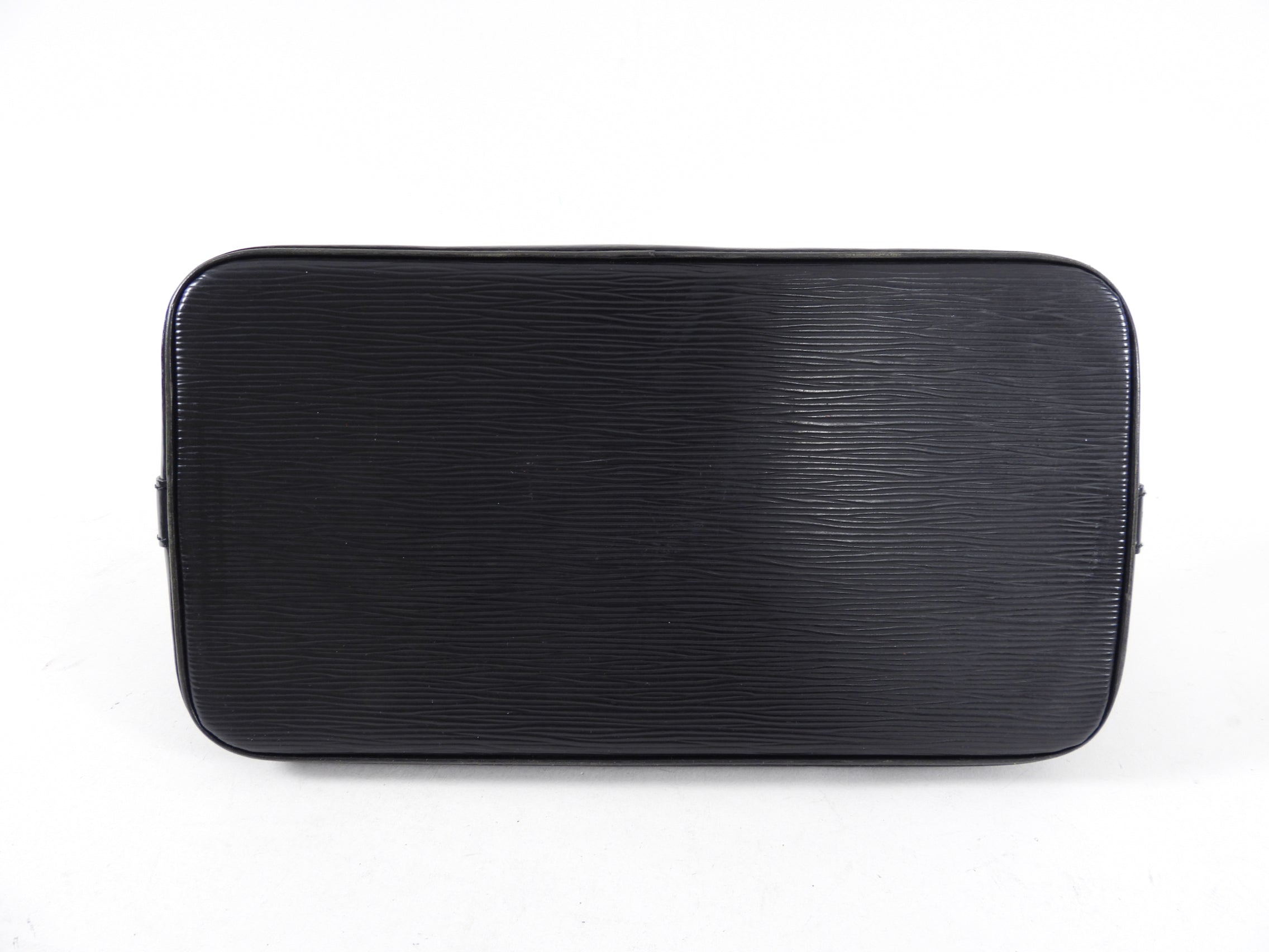 Louis Vuitton Black Epi Alma PM Domed Bag