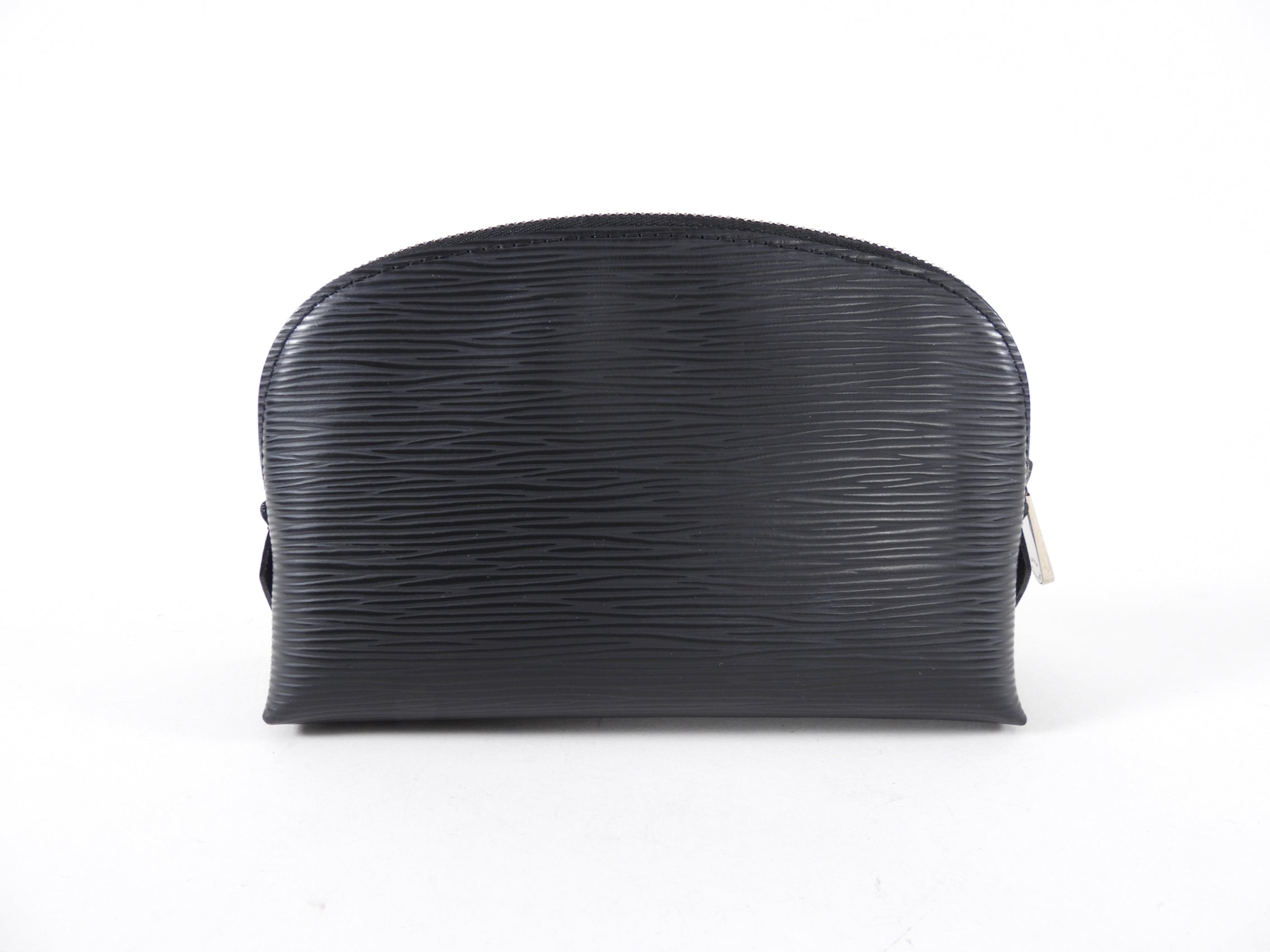 Louis Vuitton Black Epi Small Cosmetic Pouch Bag