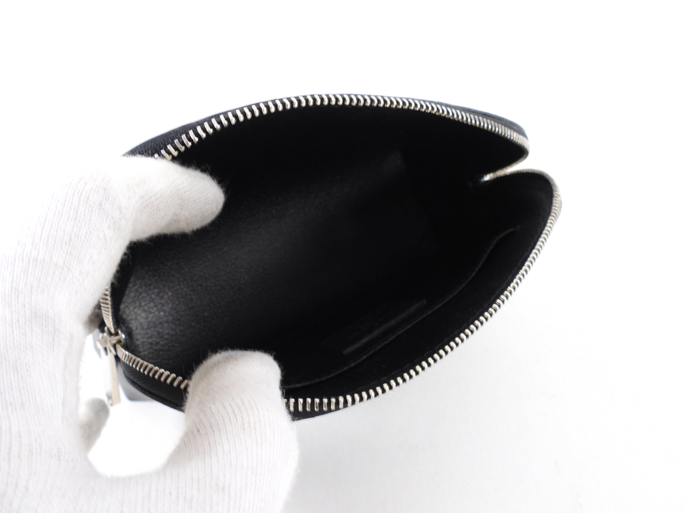 Louis Vuitton Black Epi Small Cosmetic Pouch Bag