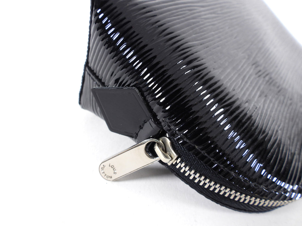 Louis Vuitton Black Epi Electric Small Cosmetic Pouch Bag