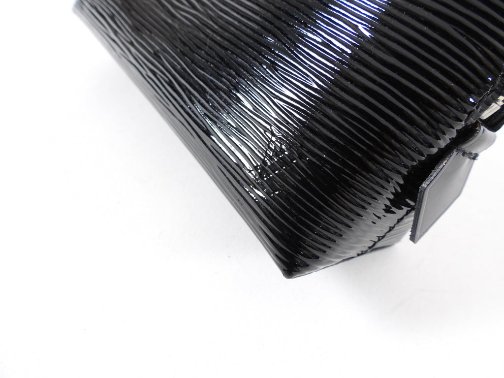 Louis Vuitton Black Epi Electric Small Cosmetic Pouch Bag