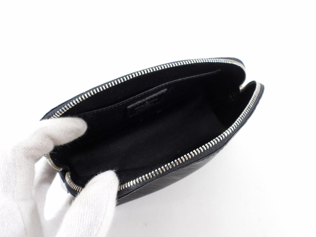 Louis Vuitton Black Epi Electric Small Cosmetic Pouch Bag