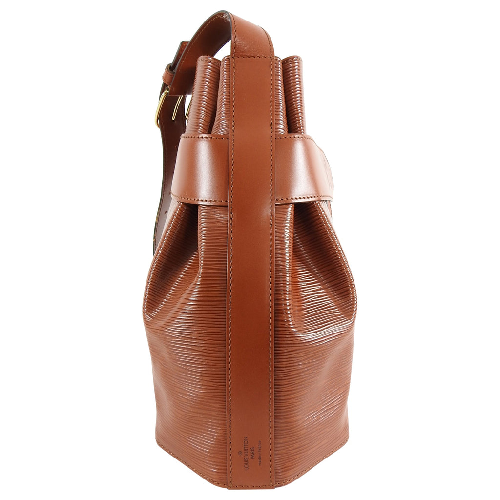 Louis Vuitton Vintage 1995 Cognac Epi Sac d'Epaule Bag