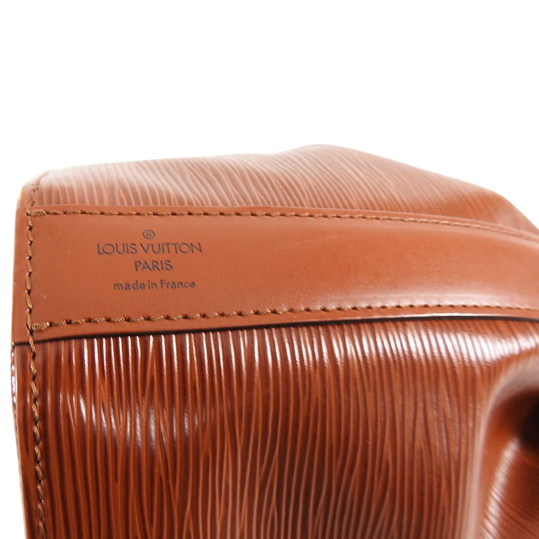 Louis Vuitton Vintage 1995 Cognac Epi Sac d'Epaule Bag