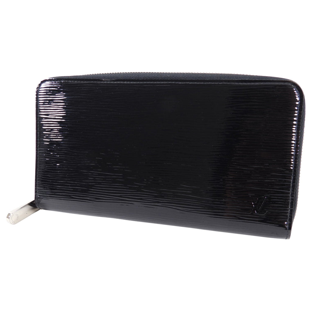 Louis Vuitton Epi Electric Black Zippy Continental Organizer Wallet