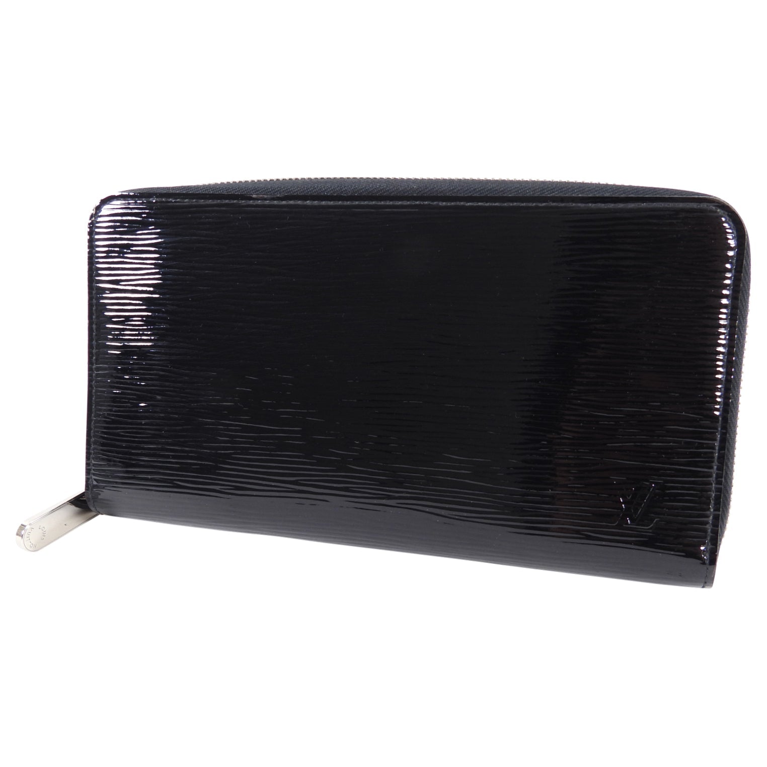 Louis Vuitton Epi Electric Black Zippy Continental Organizer Wallet