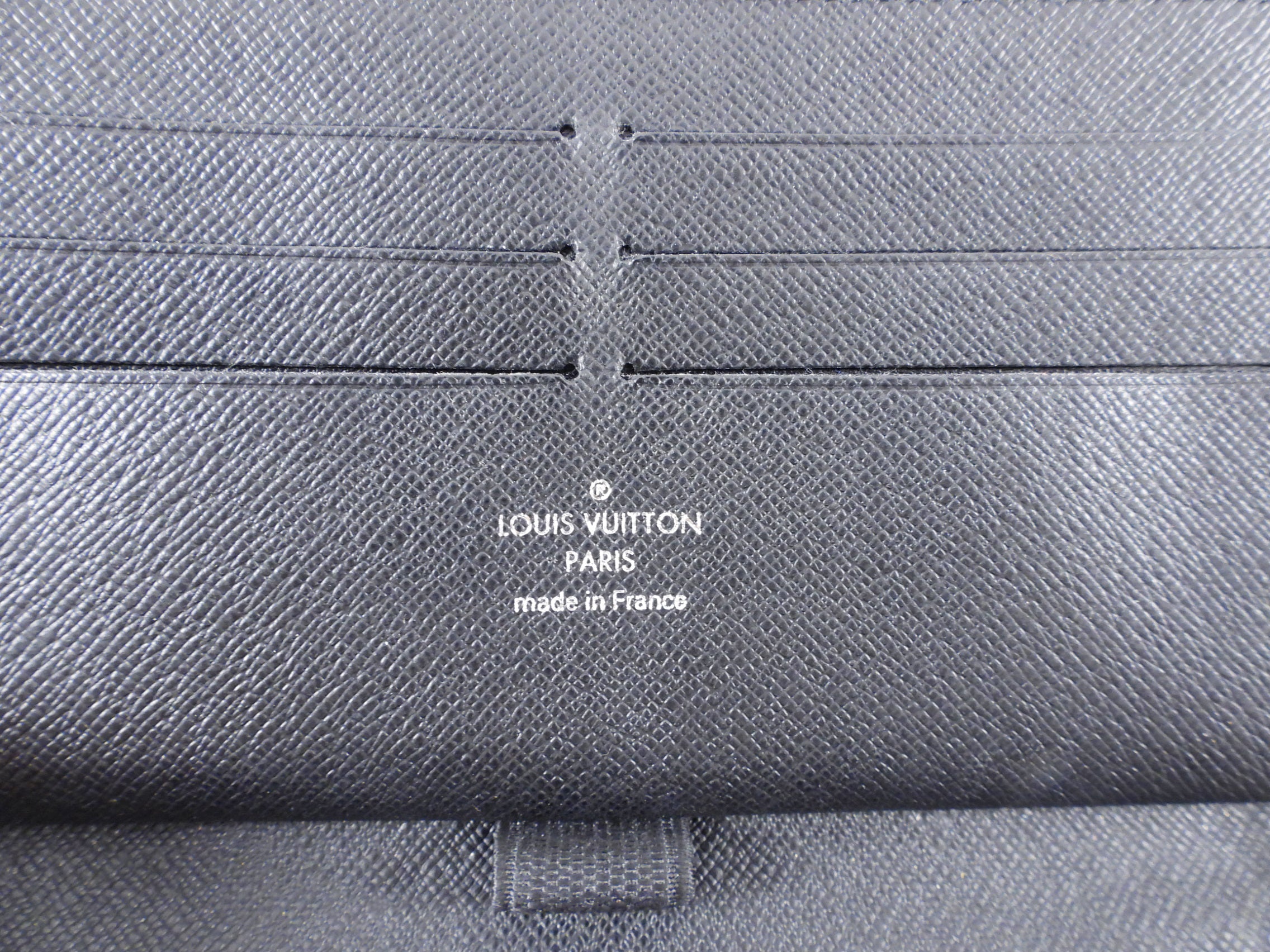 Louis Vuitton Epi Electric Black Zippy Continental Organizer Wallet