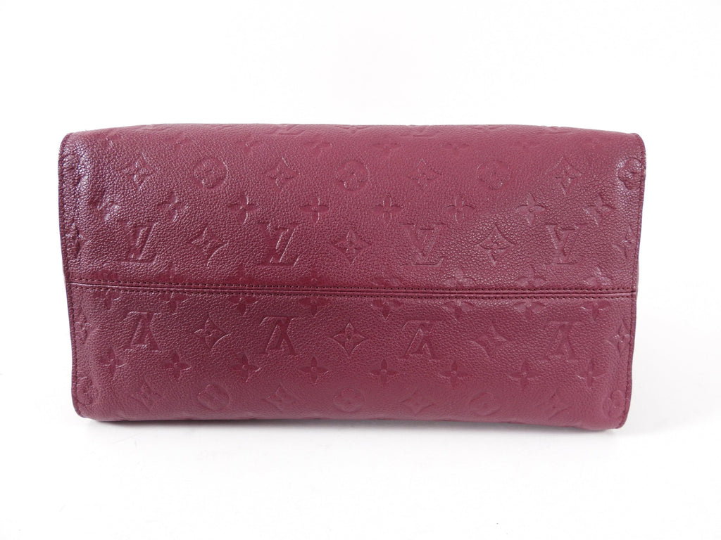 Louis Vuitton Lumineuse PM Monogram Empreinte Raspberry Two-Way Shoulder Bag