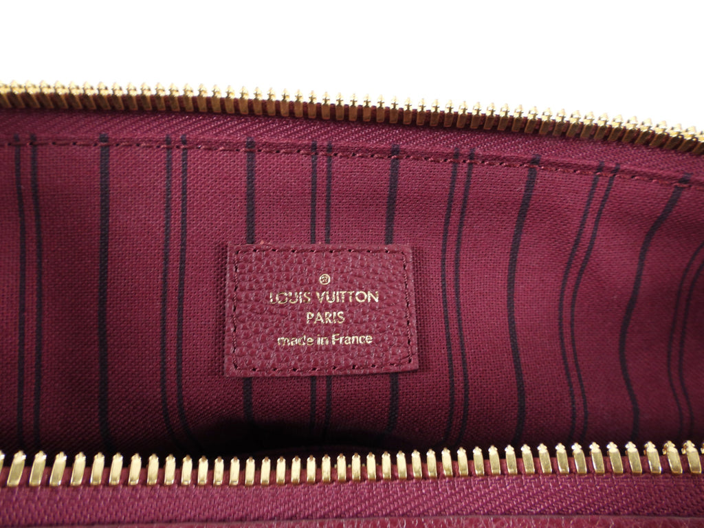 Louis Vuitton Lumineuse PM Monogram Empreinte Raspberry Two-Way Shoulder Bag