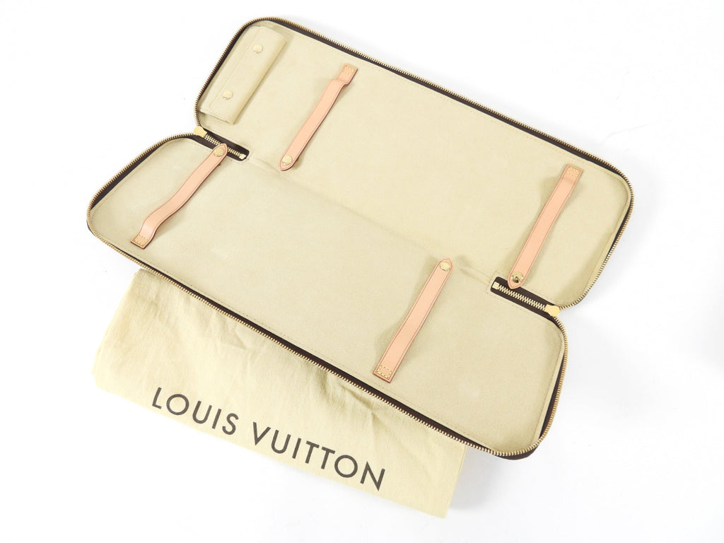 Louis Vuitton Monogram Etui 5 Travel Tie Case