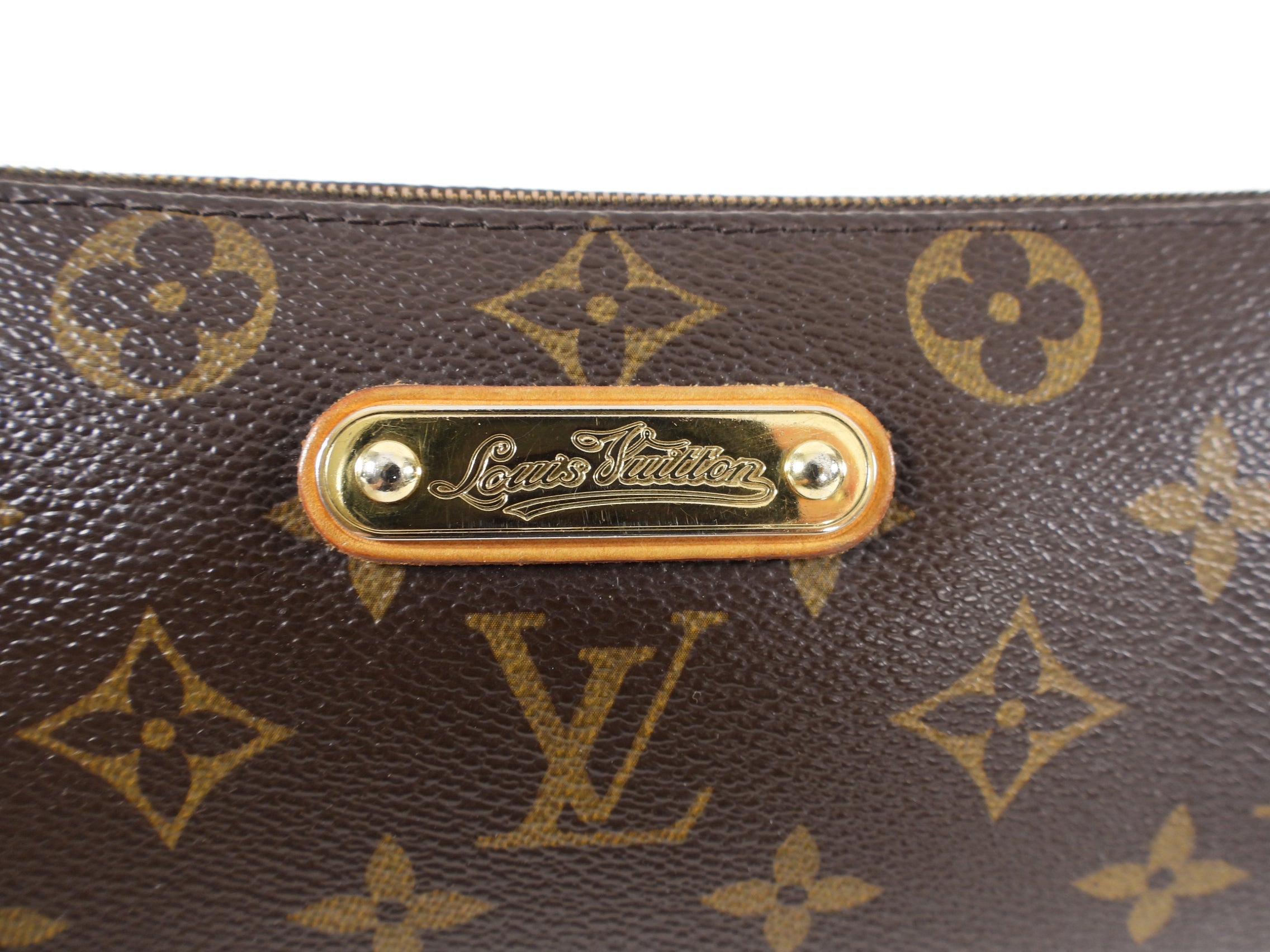 Louis Vuitton Monogram Eva Clutch Two-Way Pochette Bag