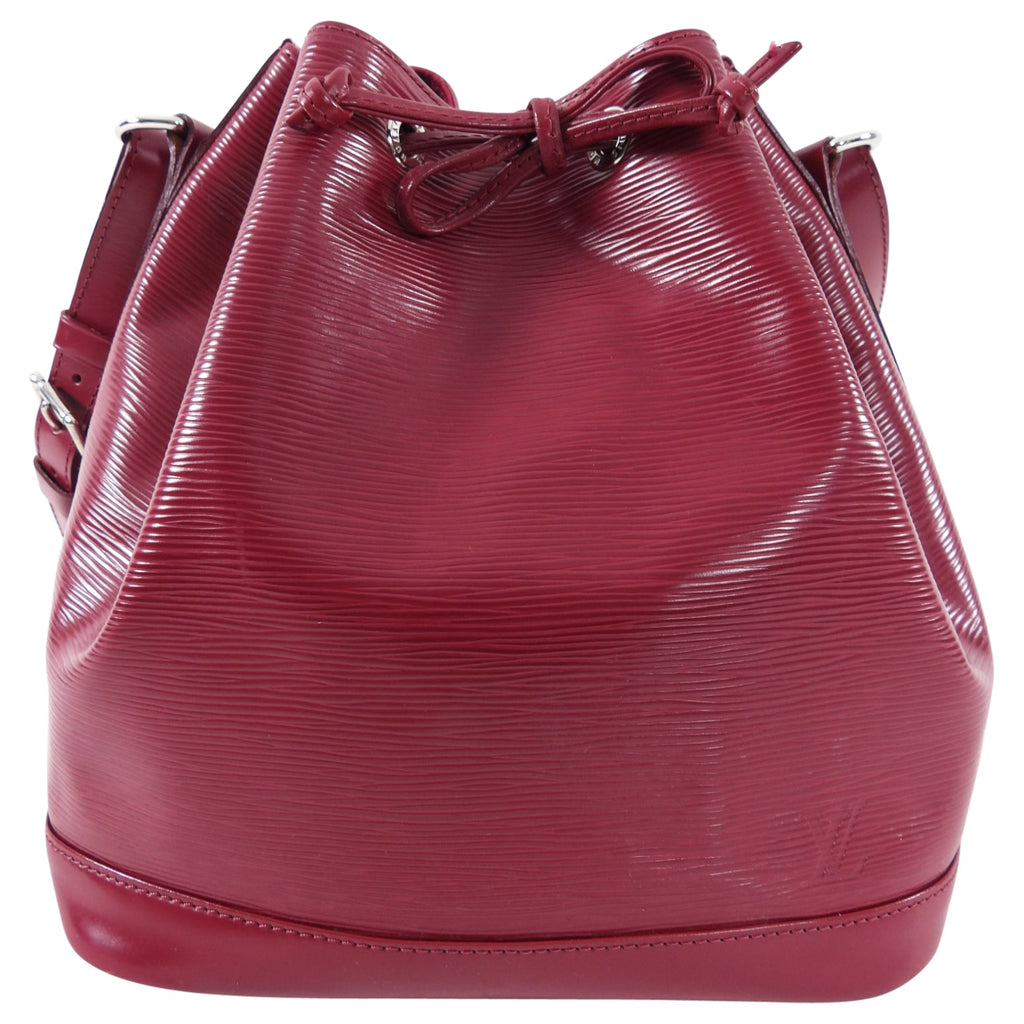 Louis Vuitton Fuchsia Epi Leather Petit Noe MM Bag