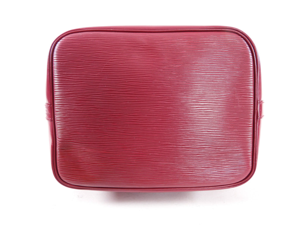 Louis Vuitton Fuchsia Epi Leather Petit Noe MM Bag