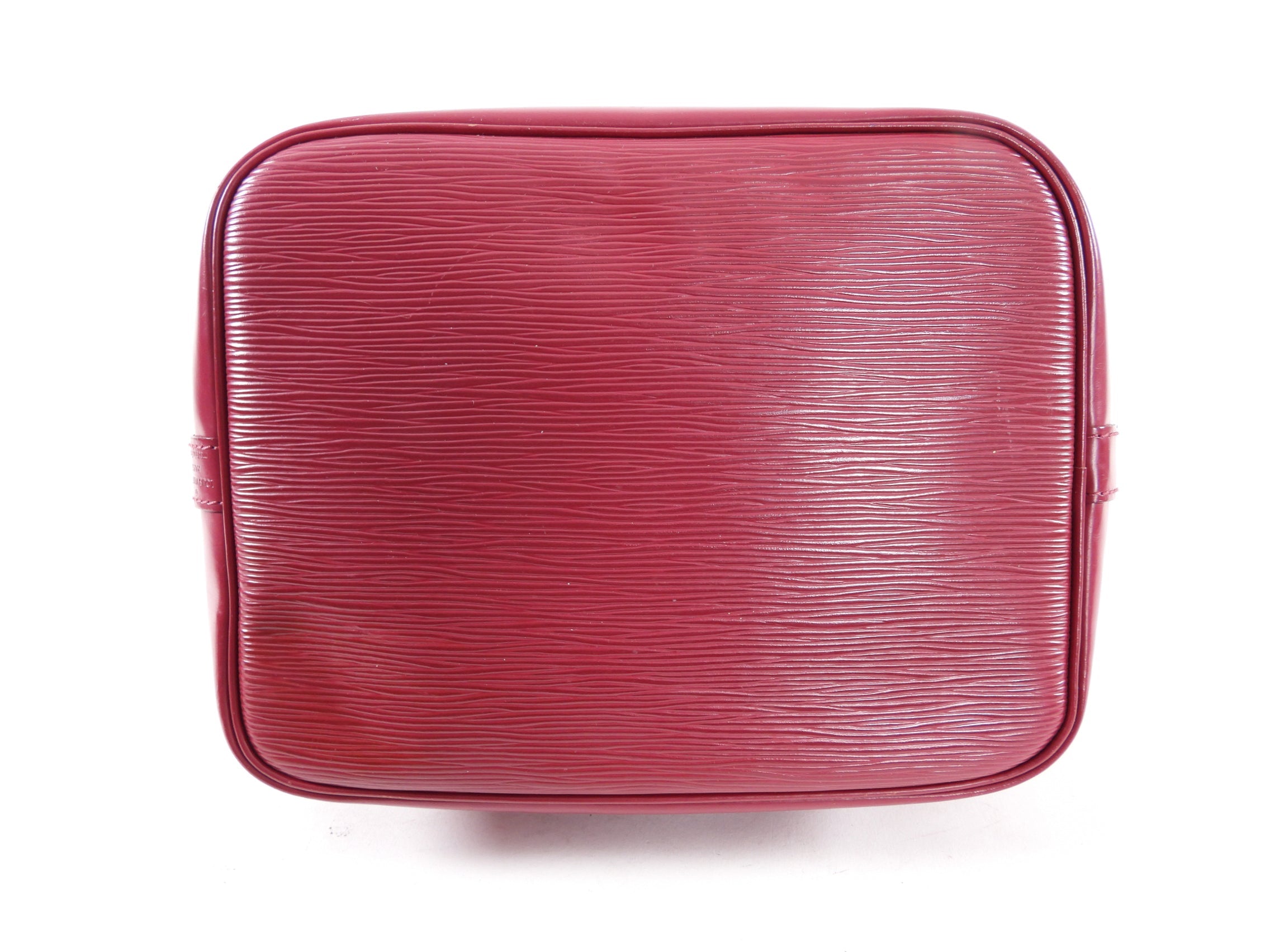 Louis Vuitton Fuchsia Epi Leather Petit Noe MM Bag