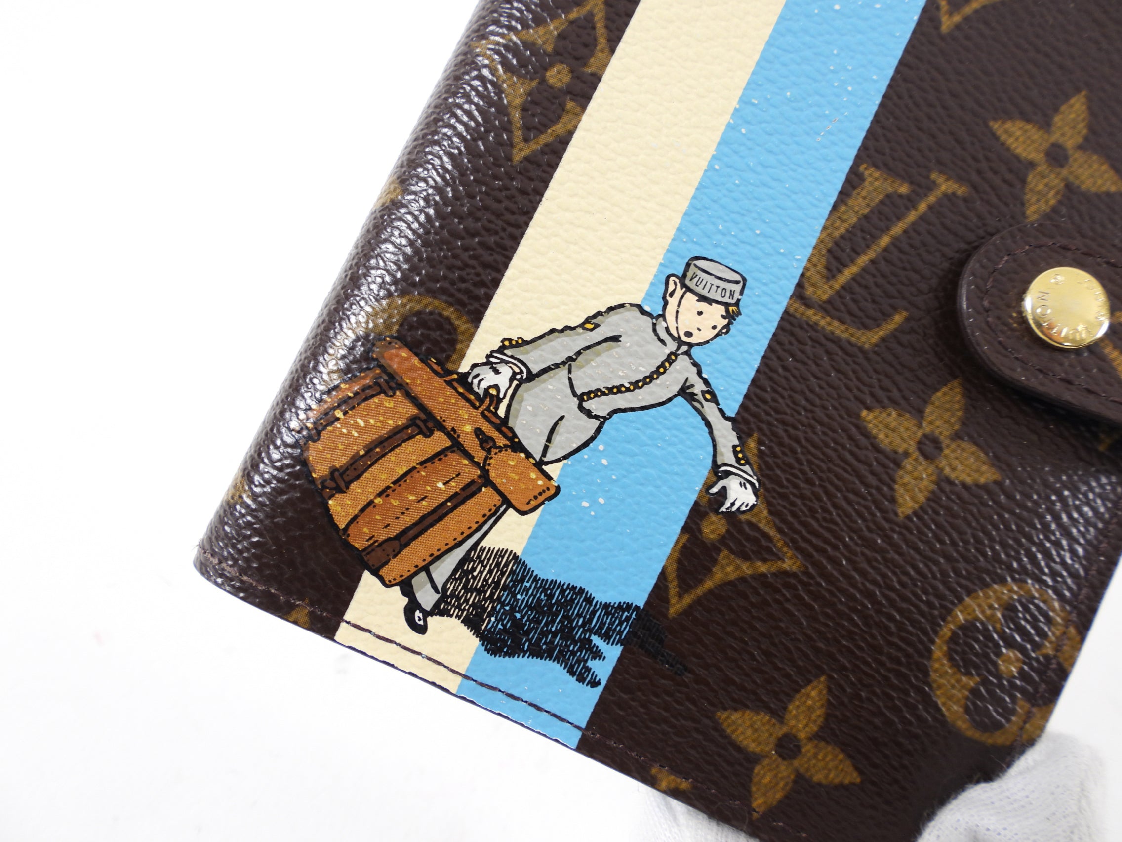 Louis Vuitton Vintage Animation Groom Small Agenda