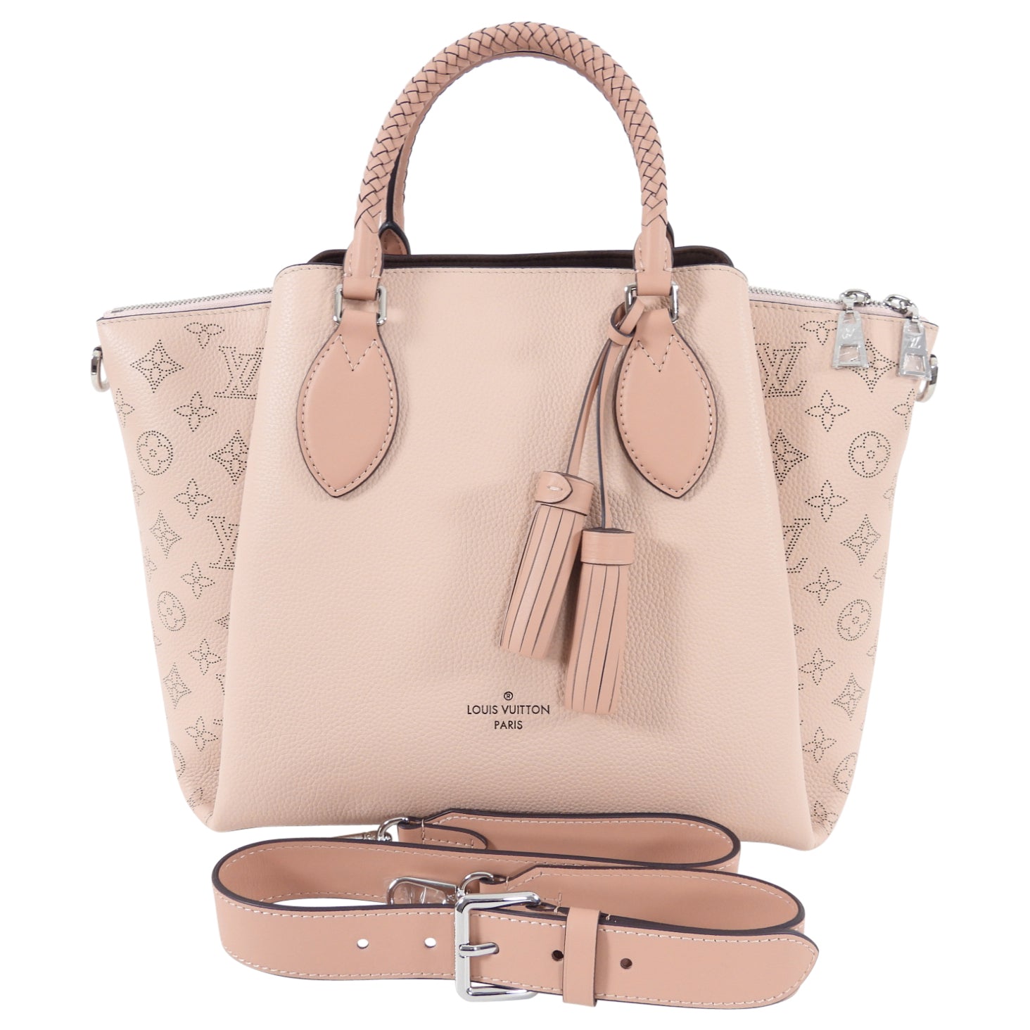 Louis Vuitton Pink Haumea Mahina Leather Two-Way Shoulder Bag