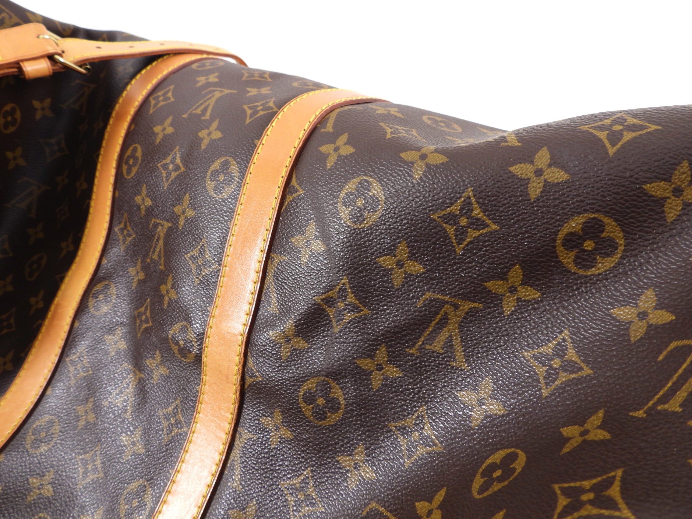 Louis Vuitton Monogram Canvas Keepall 55 Vintage Duffle Bag