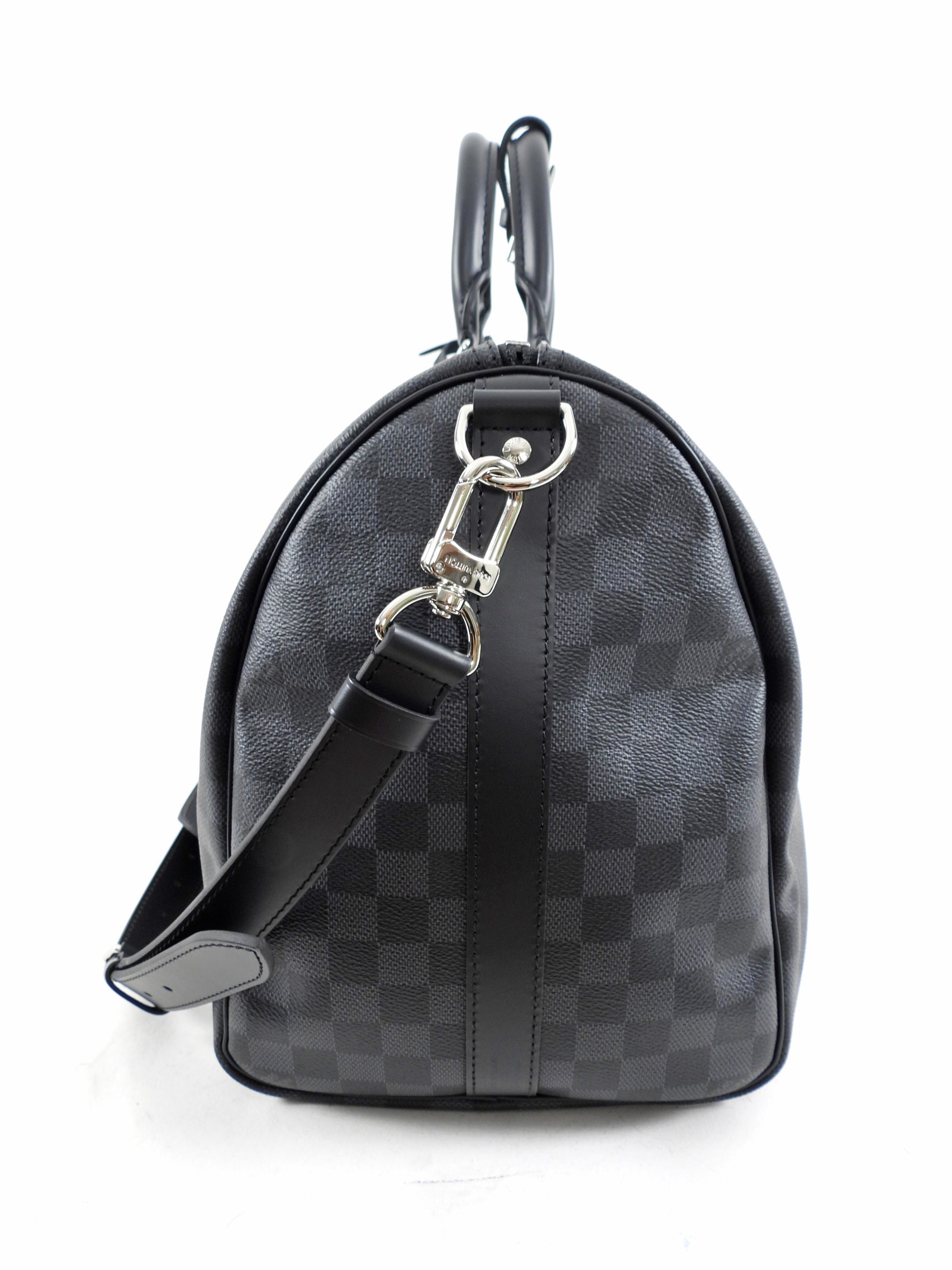 Louis Vuitton Damier Graphite Keepall 45 Bandouliere Duffle Bag