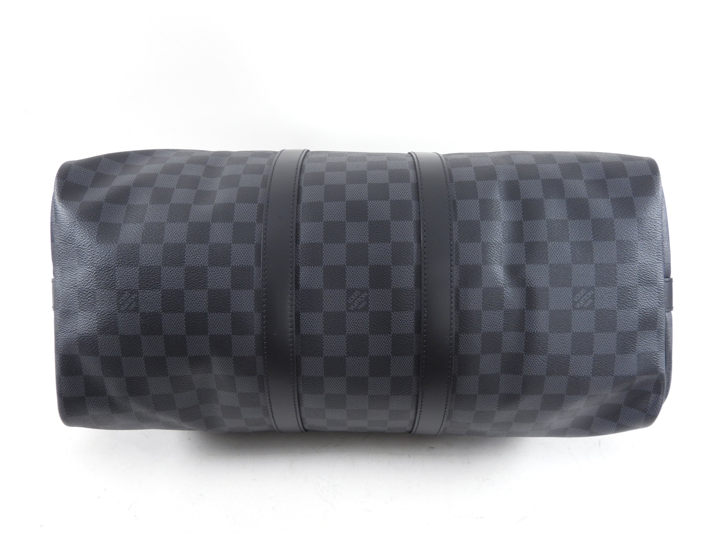 Louis Vuitton Damier Graphite Keepall 45 Bandouliere Duffle Bag