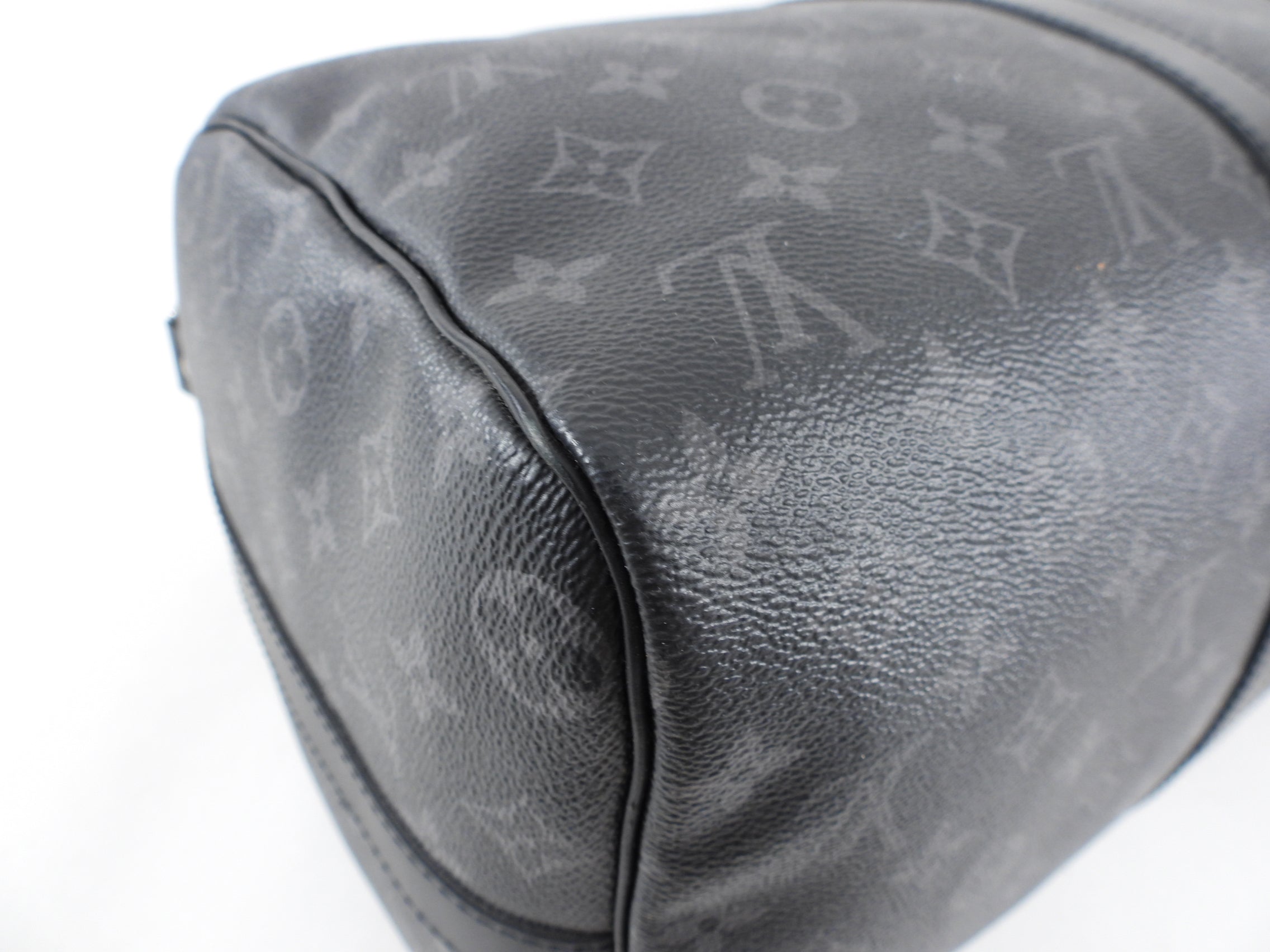 Louis Vuitton Monogram Eclipse Keepall Bandouliere 45 Duffle Bag