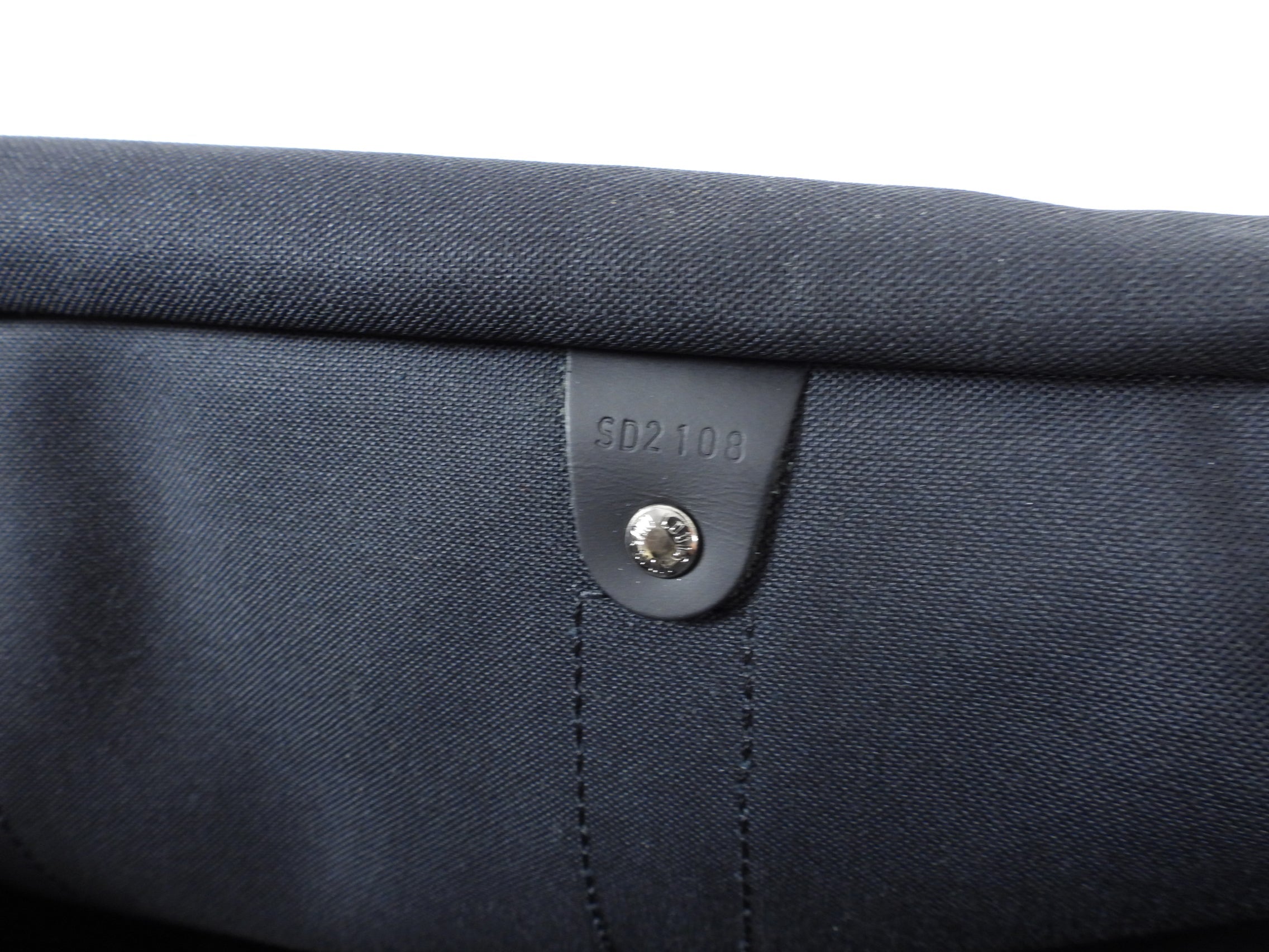 Louis Vuitton Monogram Eclipse Keepall Bandouliere 45 Duffle Bag