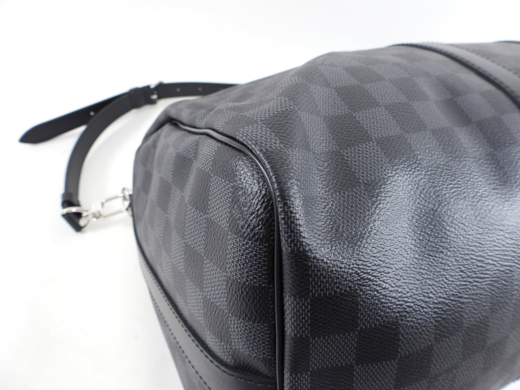 Louis Vuitton Damier Graphite Keepall 45 Bandouliere Duffle Bag