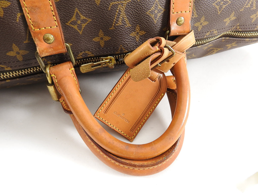 Louis Vuitton Vintage 1991 Monogram Keepall 55 Duffle Bag