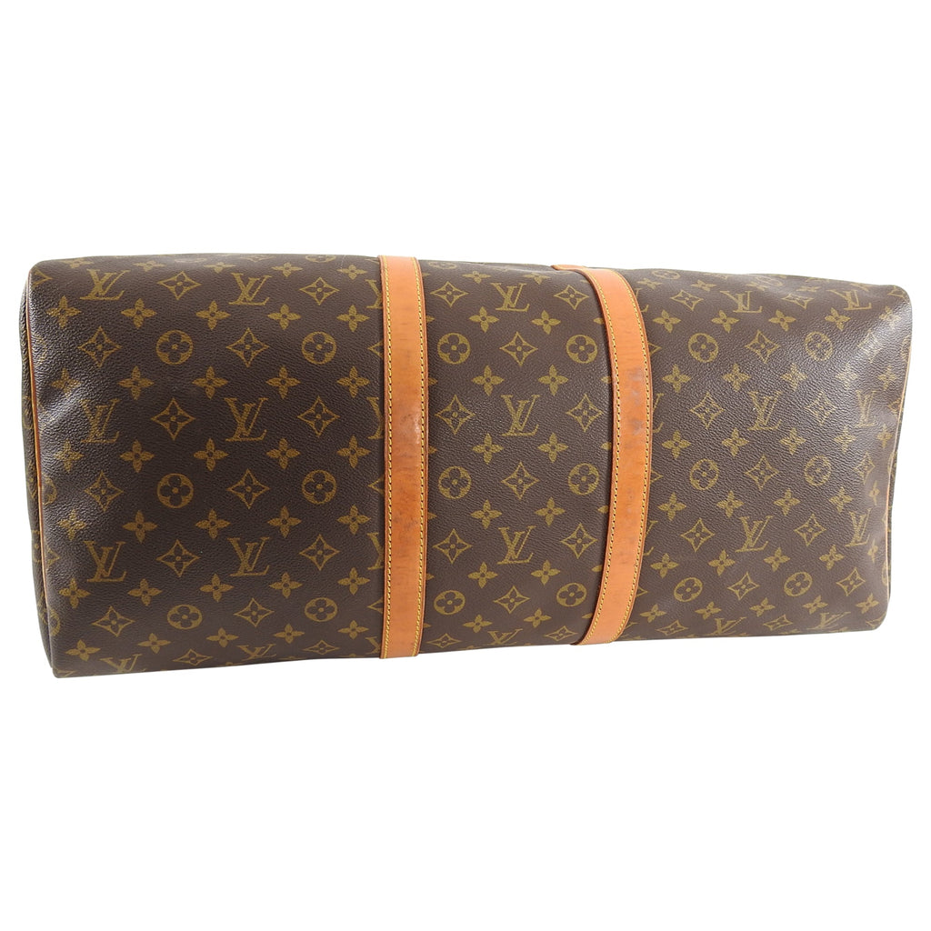 Louis Vuitton Vintage 1991 Monogram Keepall 55 Duffle Bag