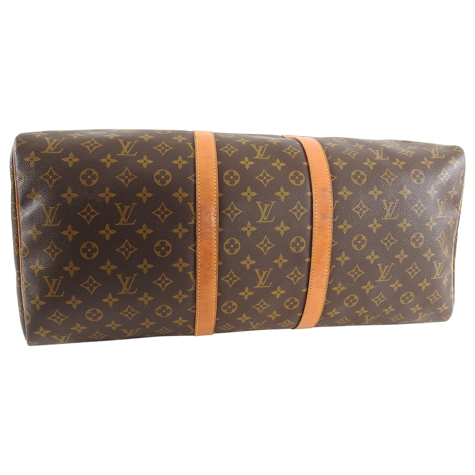 Louis Vuitton Vintage 1991 Monogram Keepall 55 Duffle Bag
