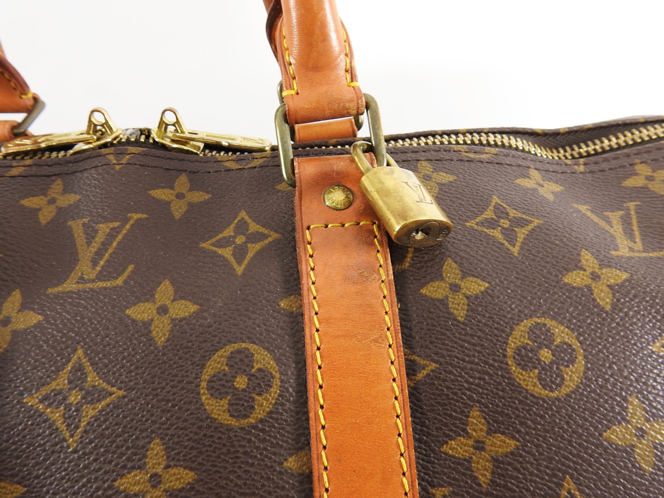 Louis Vuitton Vintage 1991 Monogram Keepall 55 Duffle Bag