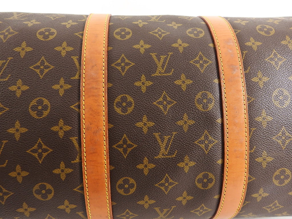 Louis Vuitton Vintage 1991 Monogram Keepall 55 Duffle Bag