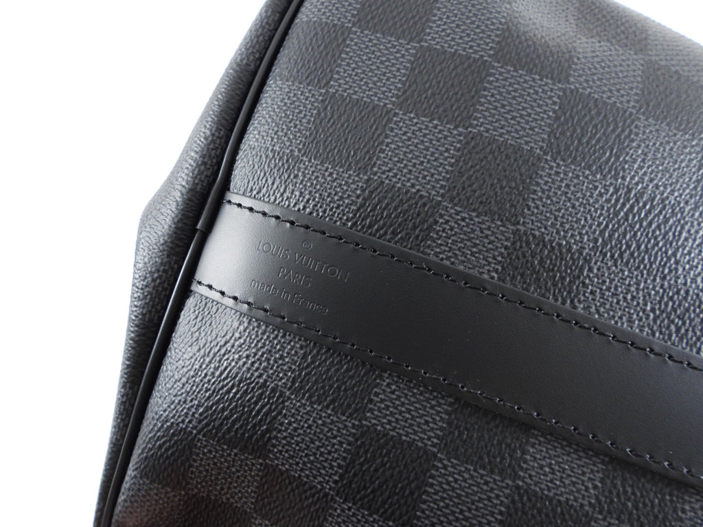 Louis Vuitton Damier Graphite Keepall 45 Bandouliere Duffle Bag