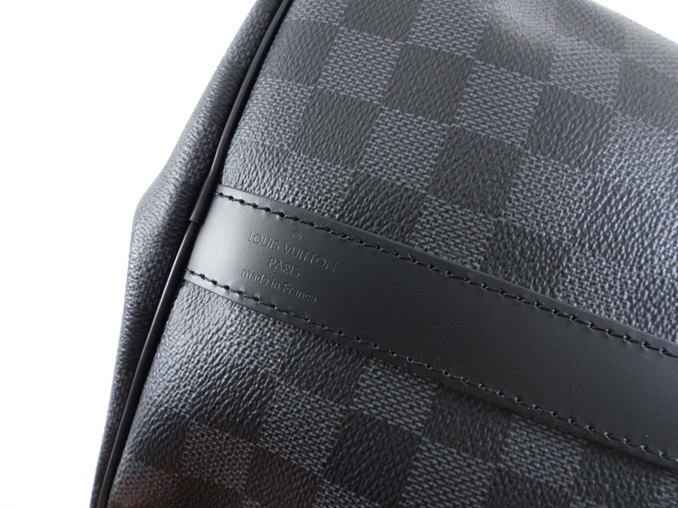 Louis Vuitton Damier Graphite Keepall 45 Bandouliere Duffle Bag