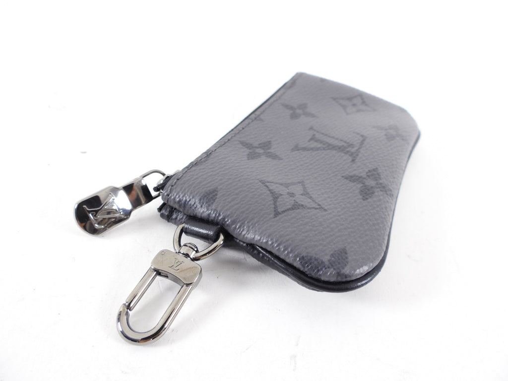 Louis Vuitton Monogram Eclipse Reverse Key Holder Pouch