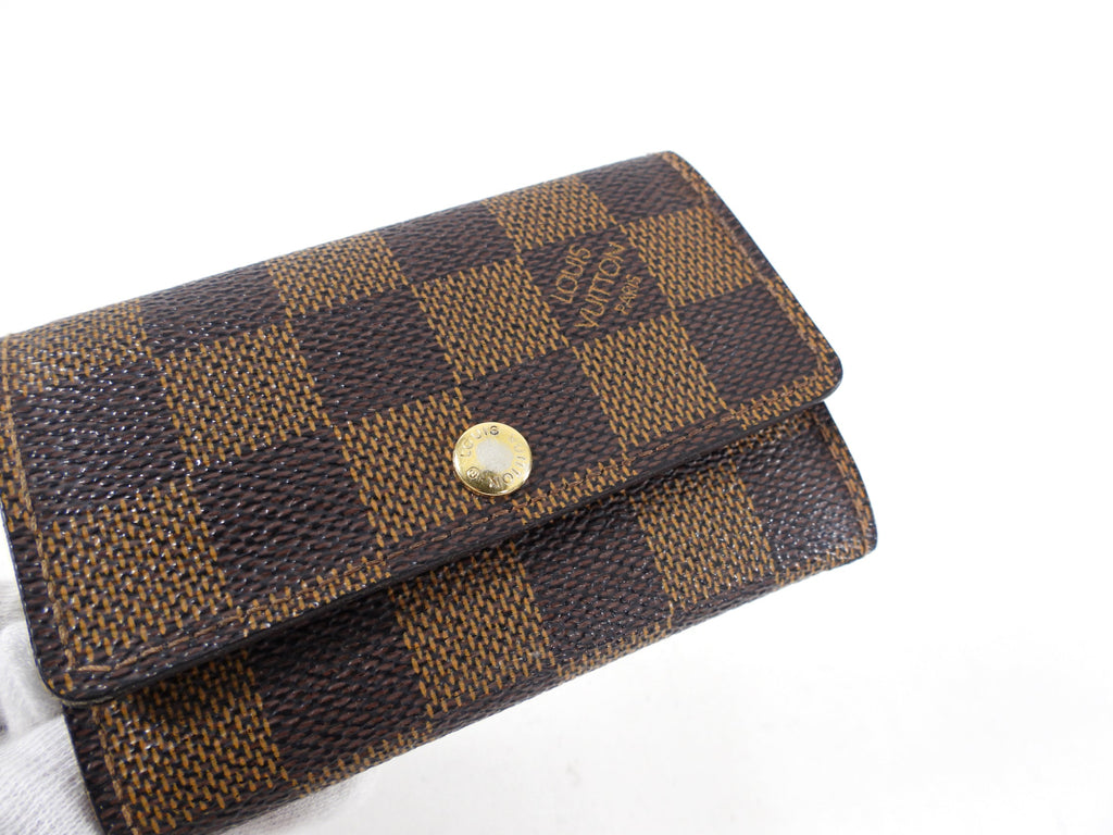 Louis Vuitton Damier Ebene 6 Key Holder Case