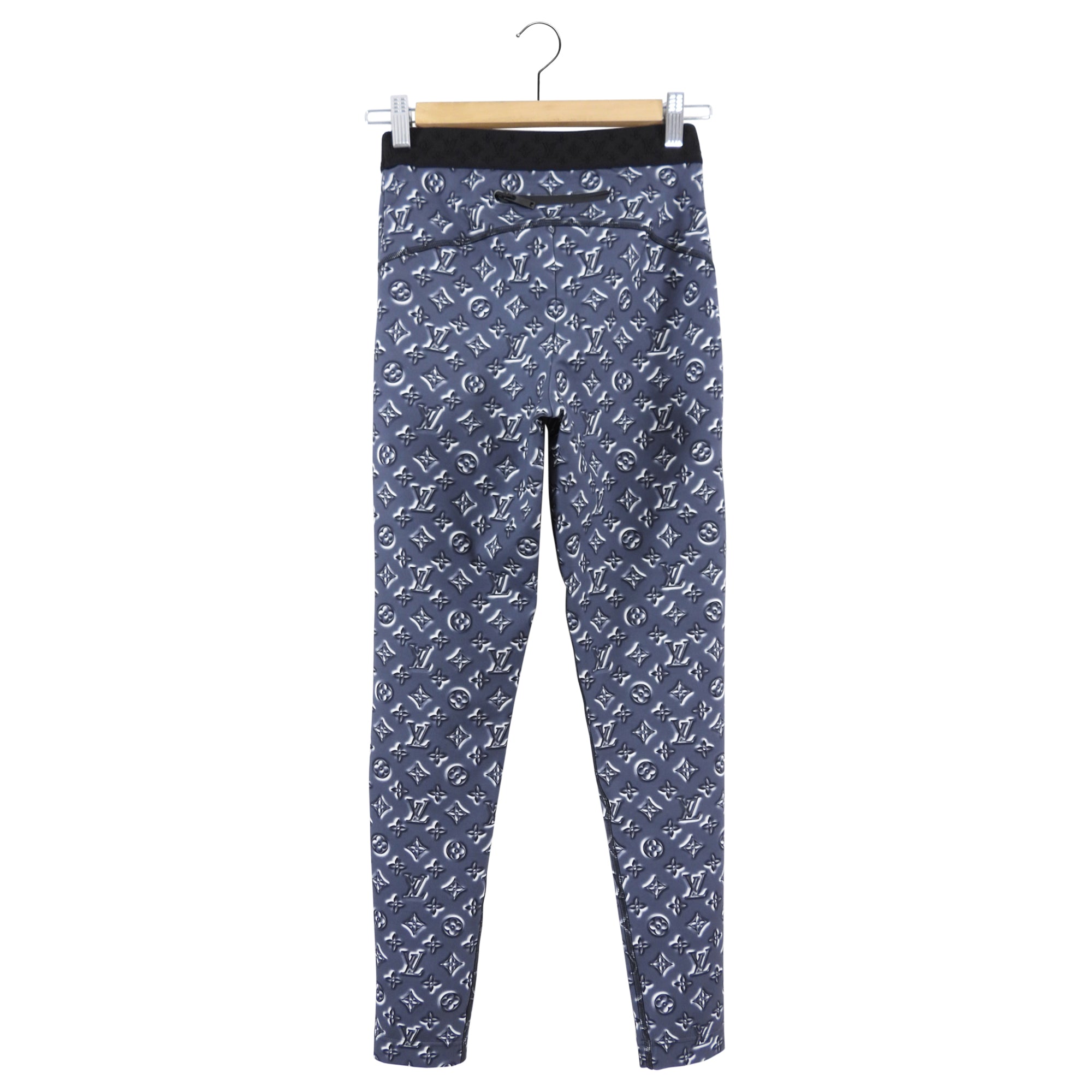 Louis Vuitton Grey Monogram Stretch Leggings - FR36 / USA 2 / 4