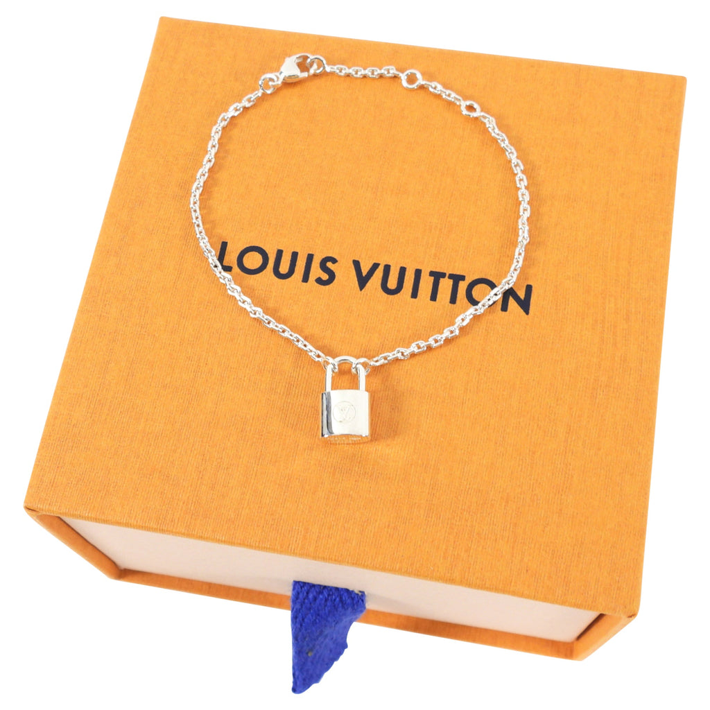 Louis Vuitton Lockit Sterling Silver Bracelet