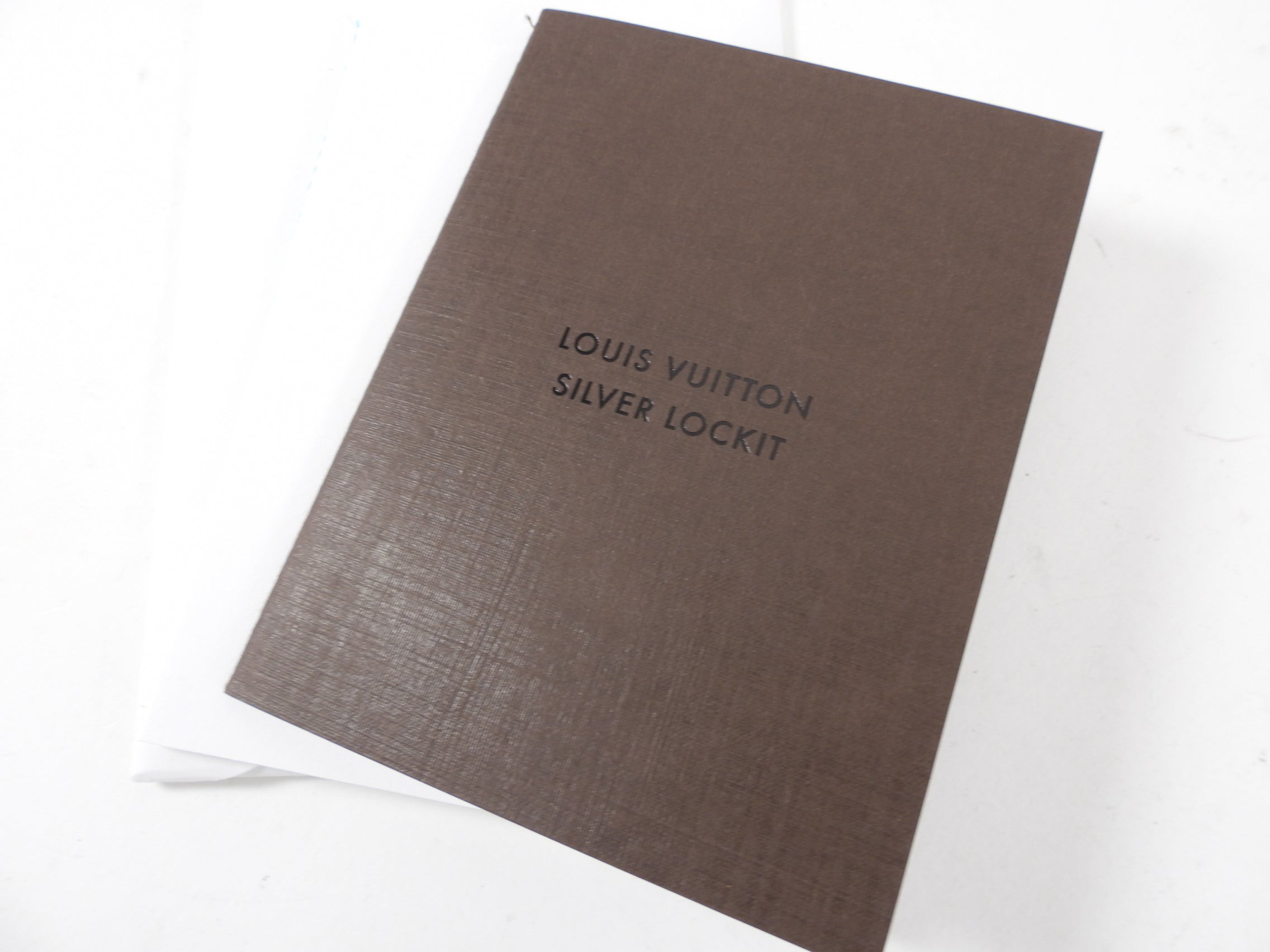Louis Vuitton Lockit Sterling Silver Bracelet
