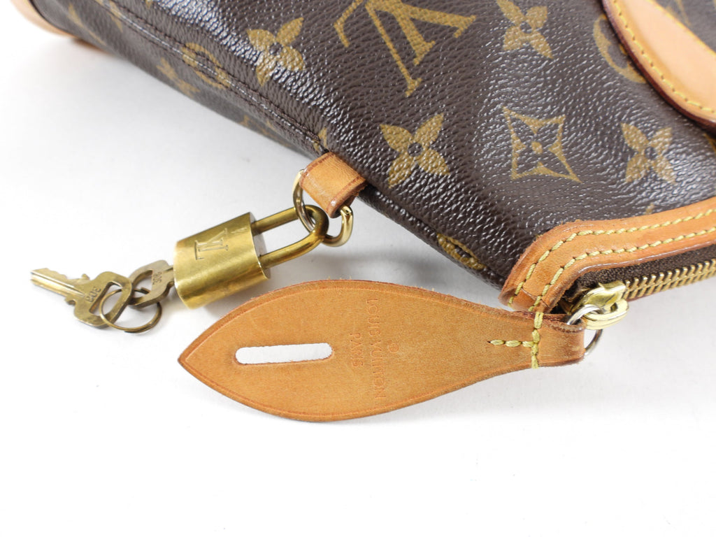 Louis Vuitton Monogram Lockit Vertical PM Handbag